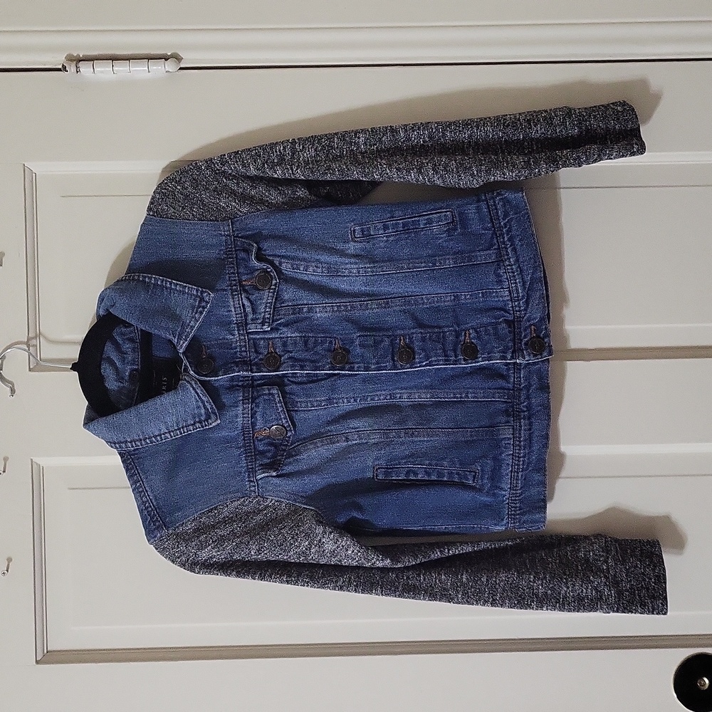 Denim Button-Down Jacket